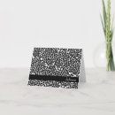 Search for black and white floral note cards Chic