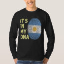 Search for argentina flag tshirts Dna