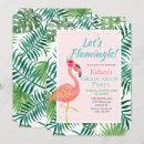 Search for hawaiian luau party graduation invitations announcements Flamingo