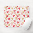 Search for valentines mouse mats Red