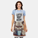 Search for coffee cat aprons Mom