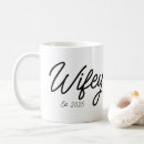 Search for hubby and wifey mugs Bridal shower