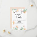 Search for transparent wedding save the dates Botanical