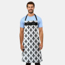 Search for fleur de lys aprons For her