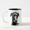 Search for black dog mugs Sighthound