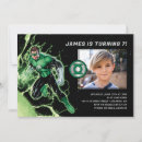 Search for dc comics invitations Green lantern