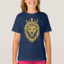 Search for lion girls tops Animal