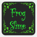 Search for green slime stickers Halloween