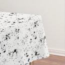 Search for paint splatter tablecloths Modern