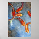 Search for koi fish pond painting posters Ponds