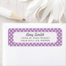 Search for dots return address labels Stylish