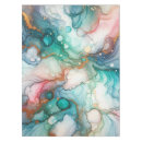 Search for teal and gold tablecloths Blue