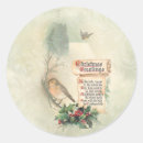 Search for cardinal stickers Vintage christmas