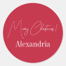 Search for red merry christmas stickers Trendy