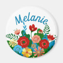 Search for art round magnets Floral