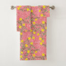Search for coral pink bath towels Flower