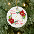 Search for bouquet christmas tree decorations Poinsettia