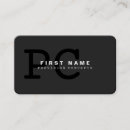 Search for concepts business cards Black