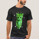 Search for green alien tshirts Cat