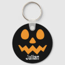 Search for halloween jack o lantern key rings Trick or treat