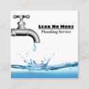 Search for plumbing pipes business cards Water