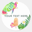 Search for tropical parrot stickers Exotic