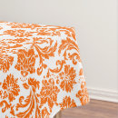 Search for orange floral tablecloths Elegant