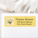 Search for bumblebee return address labels Baby shower