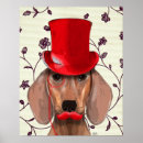 Search for vintage dachshund posters Steampunk