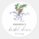 Search for evergreen branches stickers Winter