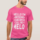 Search for melo tshirts Surname