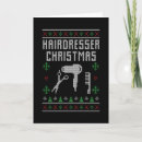 Search for hair stylist christmas cards Barber