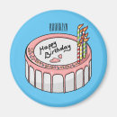 Search for birthday cake magnets Bakery