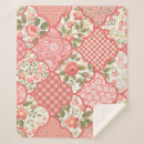 Search for patchwork pattern blankets Floral