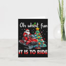 Search for snowmobiling cards Santa
