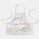 Search for confetti aprons Blue