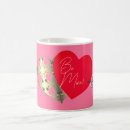 Search for red rose heart mugs Pink