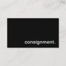 Search for consignment business cards Professional