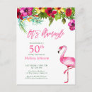 Search for pink flamingo birthday cards Watercolor
