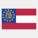 Search for georgia shape stickers Flag of georgia