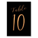 Search for black and gold table cards Calligraphy