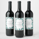 Search for wedding wine labels Teal