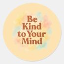 Search for self care stickers Be kind