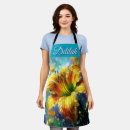 Search for floral painting aprons Garden