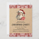 Search for vintage santa claus invitations Elegant