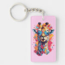 Search for giraffe key rings Floral