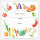 Search for vegetables stickers Garden