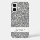 Search for faux silver glitter iphone cases Chic