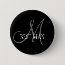 Search for monogram wedding badges Groom