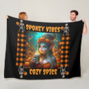 Search for pumpkin spice blankets Spooky